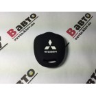 Чехол силиконовый ключа для Mitsubishi Lancer X / ASX / Outlander / Outlander XL / Pajero Wagon 4 / Pajero Sport / Grandis / Galant (3 кнопки)